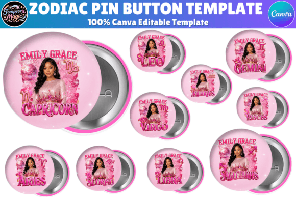 Download Birthday Party Pin Button Canva Designs - Birthday party Collection