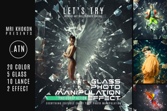Download Glass Photo Manipulation Effect - Effect Collection