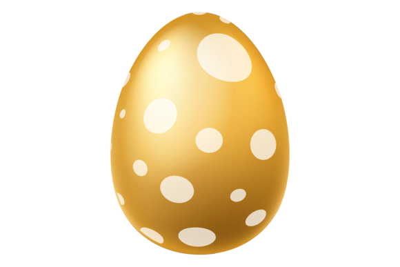 Download Festive Golden Easter Egg with Ornamenta - Name Collection