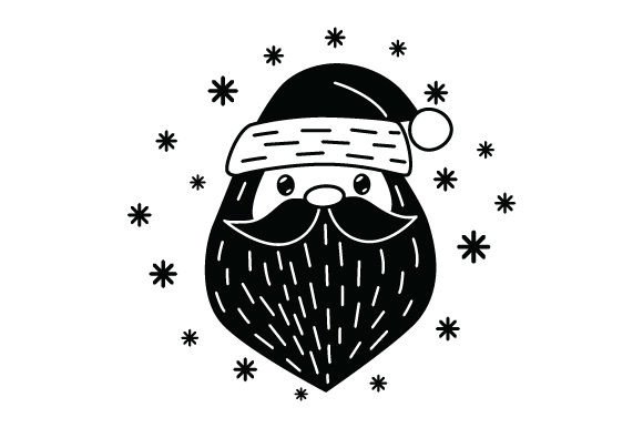 Download Engraved Santa Claus for Acrylic Ornaments, Scandinavian Style - Name Collection