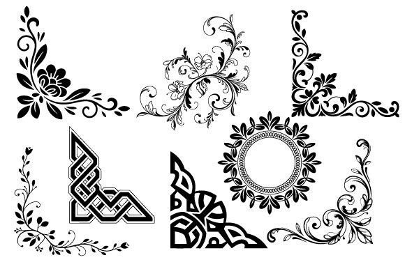 Download Floral Ornamental Designs Digital Art - Name Collection