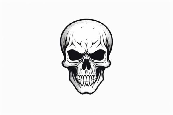 Download Art Bone Drawing Creepy Creatures - Premium Resources